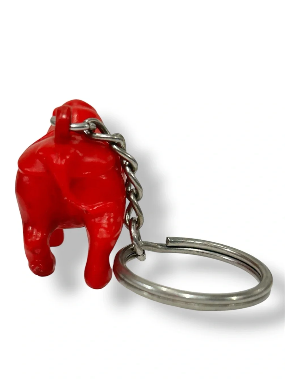 Vintage ECKO UNLTD Red Rhino Keychain Rare Streetwear Logo Collectible Y2K
